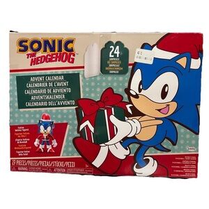 2024 Sonic the Hedgehog 24 Surprises Advent Calendar W Exclusive Figure NEW